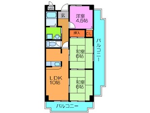 コーポ小林の物件間取画像